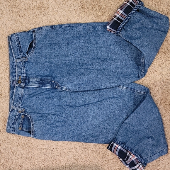 Flannel Lined Jeans size 18 x 31 - Picture 1 of 3